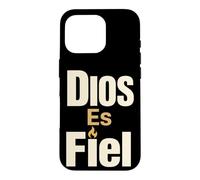 Christian Dios Es Fiel Fe Cristiana Faith Gift Case for iPhone 16 Pro
