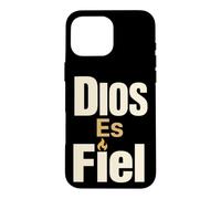 Christian Dios Es Fiel Fe Cristiana Faith Gift Case for iPhone 16 Pro Max