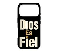 Christian Dios Es Fiel Fe Cristiana Faith Gift Case for iPhone 17 Pro