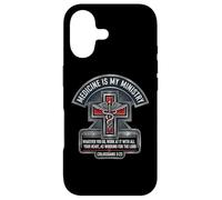 Christian Doctor Medicine Is My Ministry Bible Verse Medical Case for iPhone 17
