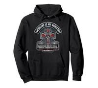 Christian Doctor Medicine Is My Ministry Bible Verse Medical Pullover Hoodie