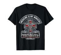 Christian Doctor Medicine is My Ministry Bible Verse Medical T-Shirt