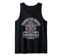 Christian Doctor Medicine is My Ministry Bible Verse Medical Tank Top