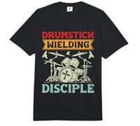 Christian Drummer Drumming Jesus Christ Music Drum Player Comfort Colors Adult Heavyweight T-Shirt