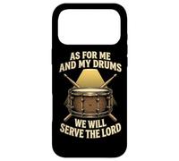 Christian Drummer Me And My Drums We Will Serve The Lord Case for iPhone 17 Pro Max