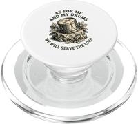 Christian Drummer Me And My Drums We Will Serve The Lord PopSockets PopGrip for MagSafe