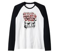 Christian Drummer Me and My Drums We Will Serve The Lord Raglan Baseball Tee