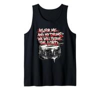 Christian Drummer Me and My Drums We Will Serve The Lord Tank Top