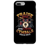 Christian Drummer Praise Him With Loud Cymbals Case for iPhone 7 Plus/8 Plus