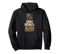 Christian Dry Bones Come Alive Ezekiel 37 Faith Gift Pullover Hoodie