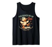 Christian Duck You Quack Me Up God Proverbs 17:22 Tank Top