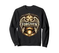 Christian Easter Cross Angel Wings Empty Tomb Resurrection F Sweatshirt
