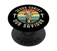 Christian Easter Jesus Christ Our Saviour Worship Leaders PopSockets Adhesive PopGrip