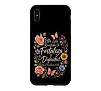 Christian Ella Esta Revestida De Fortaleza Proverbios 31:25 Case for iPhone XS Max
