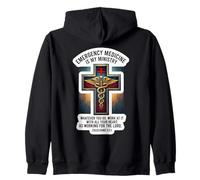 Christian EM Doctor Emergency Medicine Is My Ministry Bible Zip Hoodie