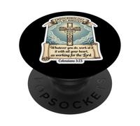 Christian Endocrinologist Endocrinology Is My Ministry Jesus PopSockets Adhesive PopGrip
