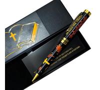 Christian Engraved Gift Pen Bible Verse Pastor Gifts for Men, Cross pens for women with Scripture Engraving, Black ballpoint pen Bible Writing Tool for Church Work Daily Practice Accessoire(Black)