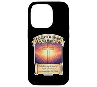 Christian Entrepreneur Entrepreneurship Is My Ministry Jesus Case for iPhone 14 Pro