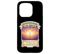 Christian Entrepreneur Entrepreneurship Is My Ministry Jesus Case for iPhone 15 Pro