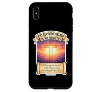 Christian Entrepreneur Entrepreneurship Is My Ministry Jesus Case for iPhone XS Max
