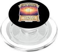 Christian Entrepreneur Entrepreneurship Is My Ministry Jesus PopSockets PopGrip for MagSafe