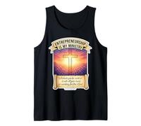 Christian Entrepreneur Entrepreneurship is My Ministry Jesus Tank Top