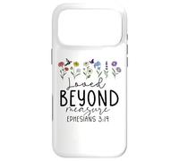 Christian Ephesians 3:19 Loved Beyond Measure Jesus Loves Me Case for iPhone 17 Pro Max