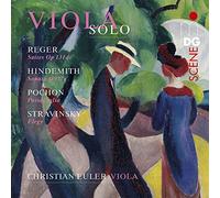 Christian Euler - Solo Sonatas For Viola: Hindemith; Reger; Stravinsky (SACD)