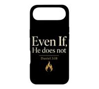 Christian Even If He Does Not Bible Verse Gift Case for iPhone Air