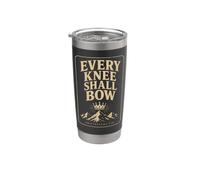 Christian Every Knee Shall Bow Philippians Gift Stainless Steel Insulated Tumbler