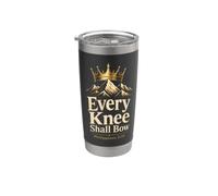 Christian Every Knee Shall Bow Philippians Gift Stainless Steel Insulated Tumbler
