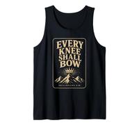 Christian Every Knee Shall Bow Philippians Gift Tank Top