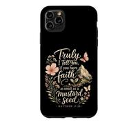 Christian Faith As Small As A Mustard Seed Matthew 17:20 Case for iPhone 11 Pro Max