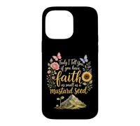 Christian Faith As Small As A Mustard Seed Matthew 17:20 Case for iPhone 14 Pro Max