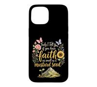 Christian Faith As Small As A Mustard Seed Matthew 17:20 Case for iPhone 15