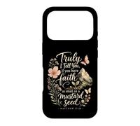 Christian Faith As Small As A Mustard Seed Matthew 17:20 Case for iPhone 17 Pro