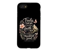 Christian Faith As Small As A Mustard Seed Matthew 17:20 Case for iPhone SE (2020) / 7/8