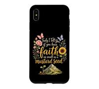 Christian Faith As Small As A Mustard Seed Matthew 17:20 Case for iPhone XS Max