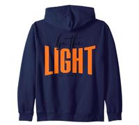 Christian Faith - Be The Light Matthew Scripture Religious Zip Hoodie