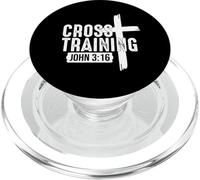 Christian Faith Believe, The Word of God, Cross Training PopSockets PopGrip for MagSafe
