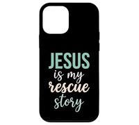 Christian Faith Bible Jesus Is My Rescue Story Case for iPhone 12 mini