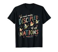 Christian Faith Bible Verse Duck Disciples Message Value Graphic T-Shirt
