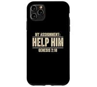 Christian Faith Bible Verse Marriage Scripture Believer Case for iPhone 11 Pro Max
