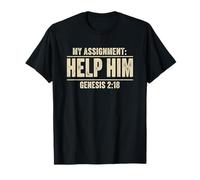Christian Faith Bible Verse Marriage Scripture Believer T-Shirt