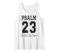 Christian Faith Bible Verse Psalm 23 The Lord is My Shepherd Tank Top