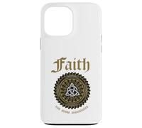 Christian Faith Can Move Mountains Celtic Knot Symbol Case for iPhone 13 Pro Max