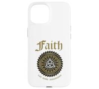 Christian Faith Can Move Mountains Celtic Knot Symbol Case for iPhone 15