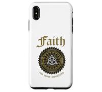 Christian Faith Can Move Mountains Celtic Knot Symbol Case for iPhone XS Max