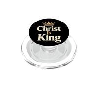Christian Faith Christ Is King Religious Gift PopSockets PopGrip for MagSafe