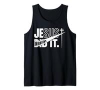 Christian Faith Cross Jesus Did It Tee Tank Top